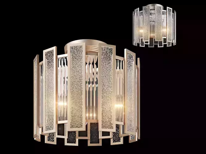 71204x Agave Lightstar Chandelier 3D model