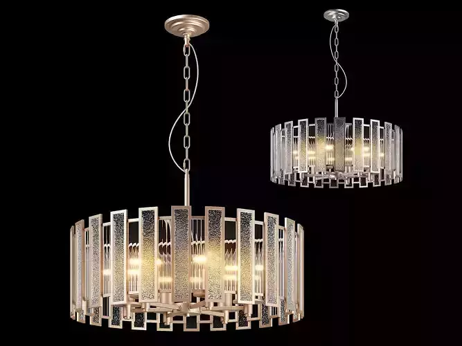 71206x Agave Lightstar Pendant Chandelier 3D model
