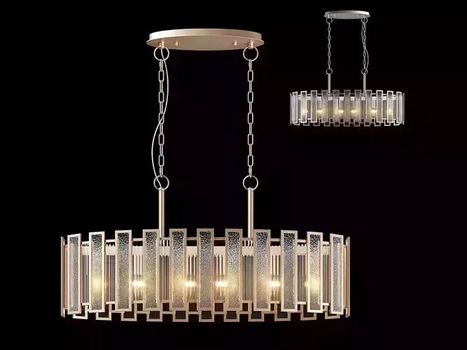 71216x Agave Lightstar Pendant Chandelier 3D model