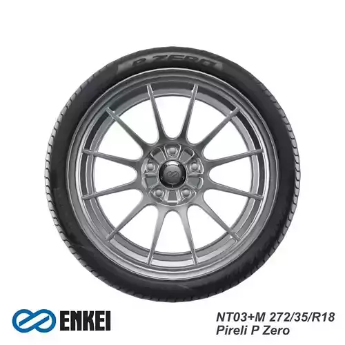 Enkei NT03-M with Pirelli P-Zero Wheels