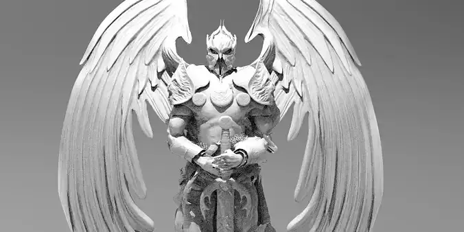 Hell Knight Angel  3D model