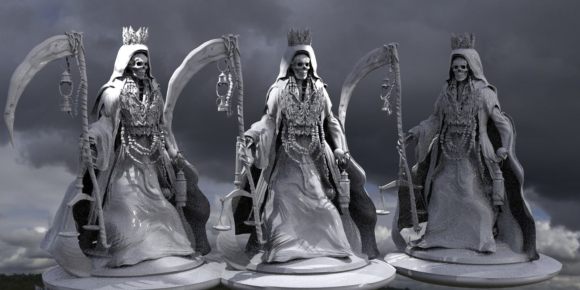 Grim Reaper Model 3D 3D model_2