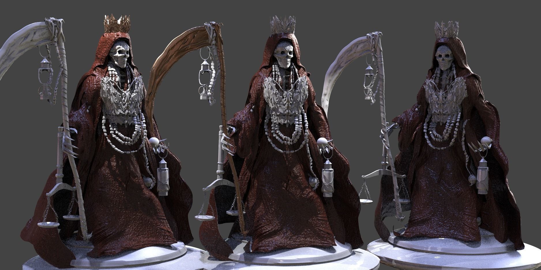 Grim Reaper Model 3D 3D model_3