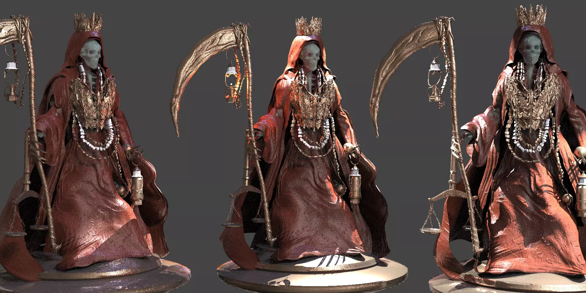 Grim Reaper Model 3D 3D model_0