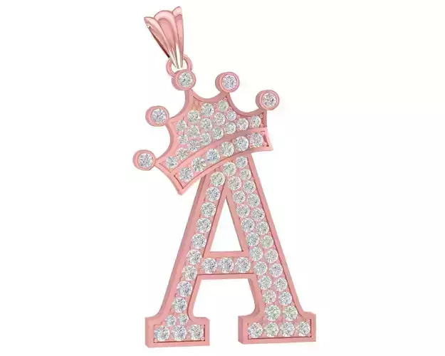 Set 26 Alphabet letter Pendant from A to Z 3190