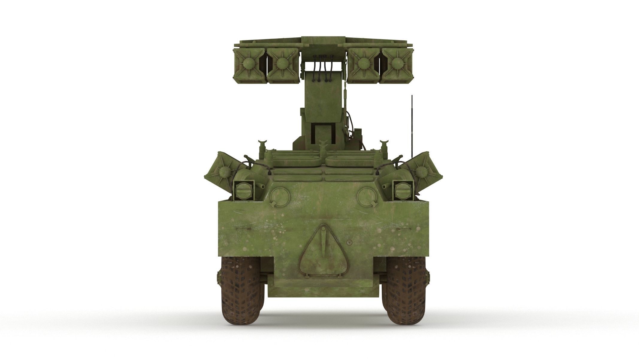 9K31 Strela-1 Low Poly Low-poly 3D model_5