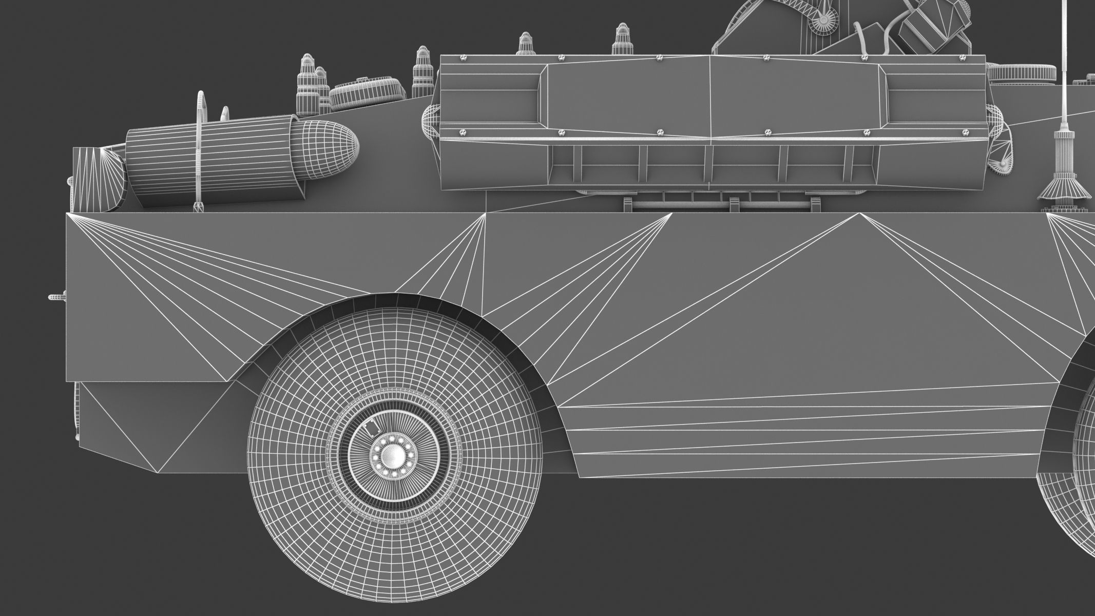 9K31 Strela-1 Low Poly Low-poly 3D model_33