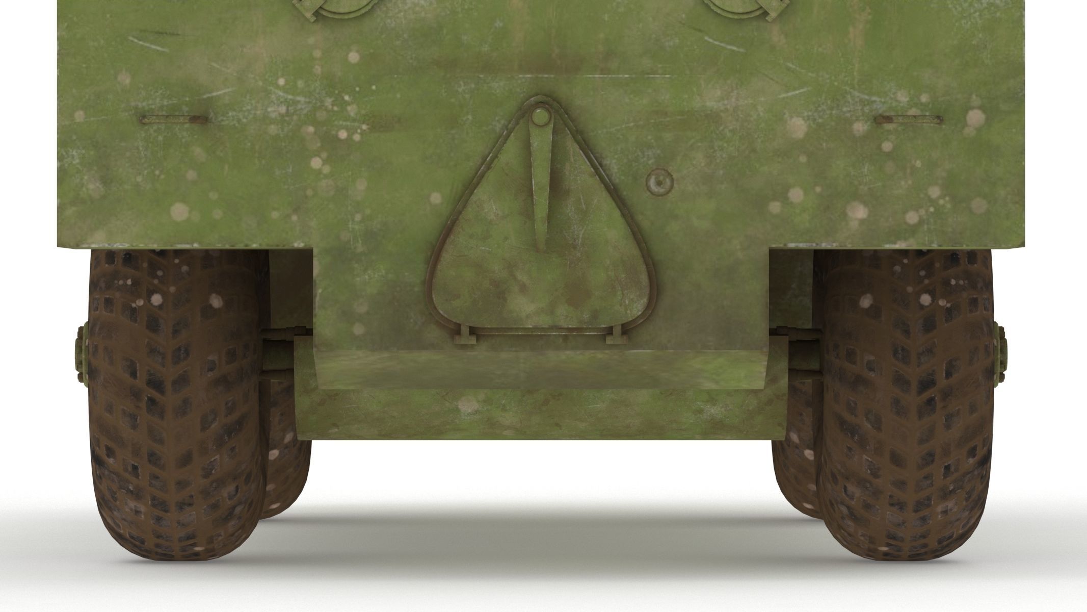 9K31 Strela-1 Low Poly Low-poly 3D model_15