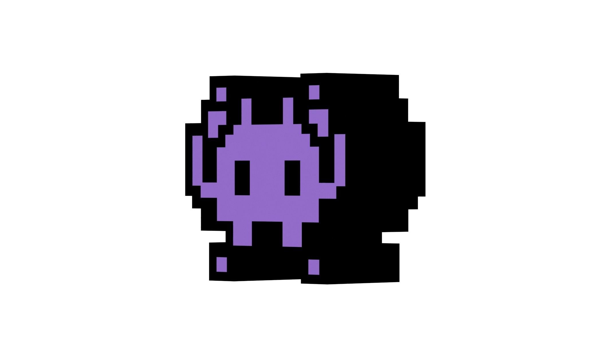 Apple Alien Monster 3D model_2