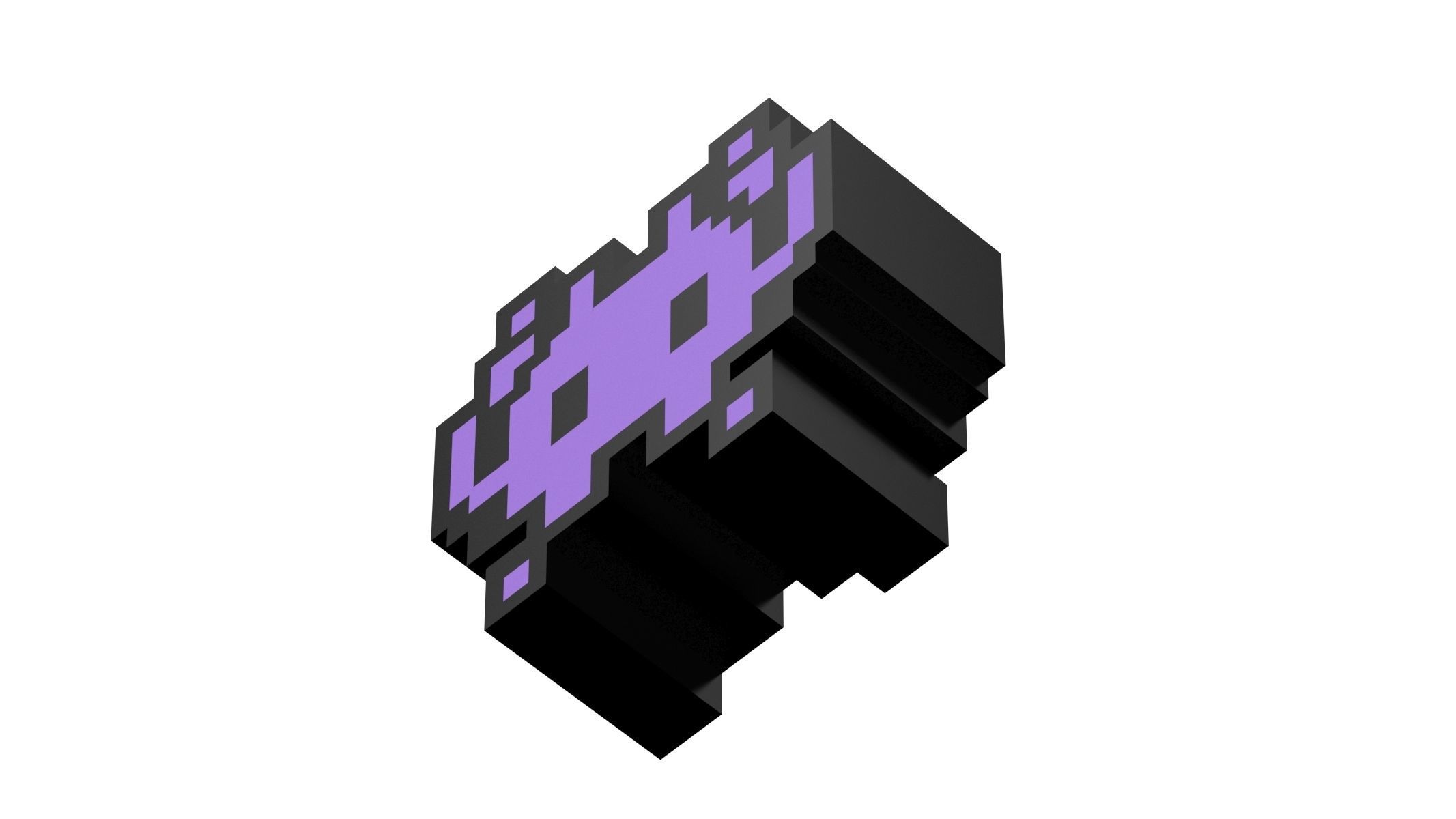 Apple Alien Monster 3D model_3