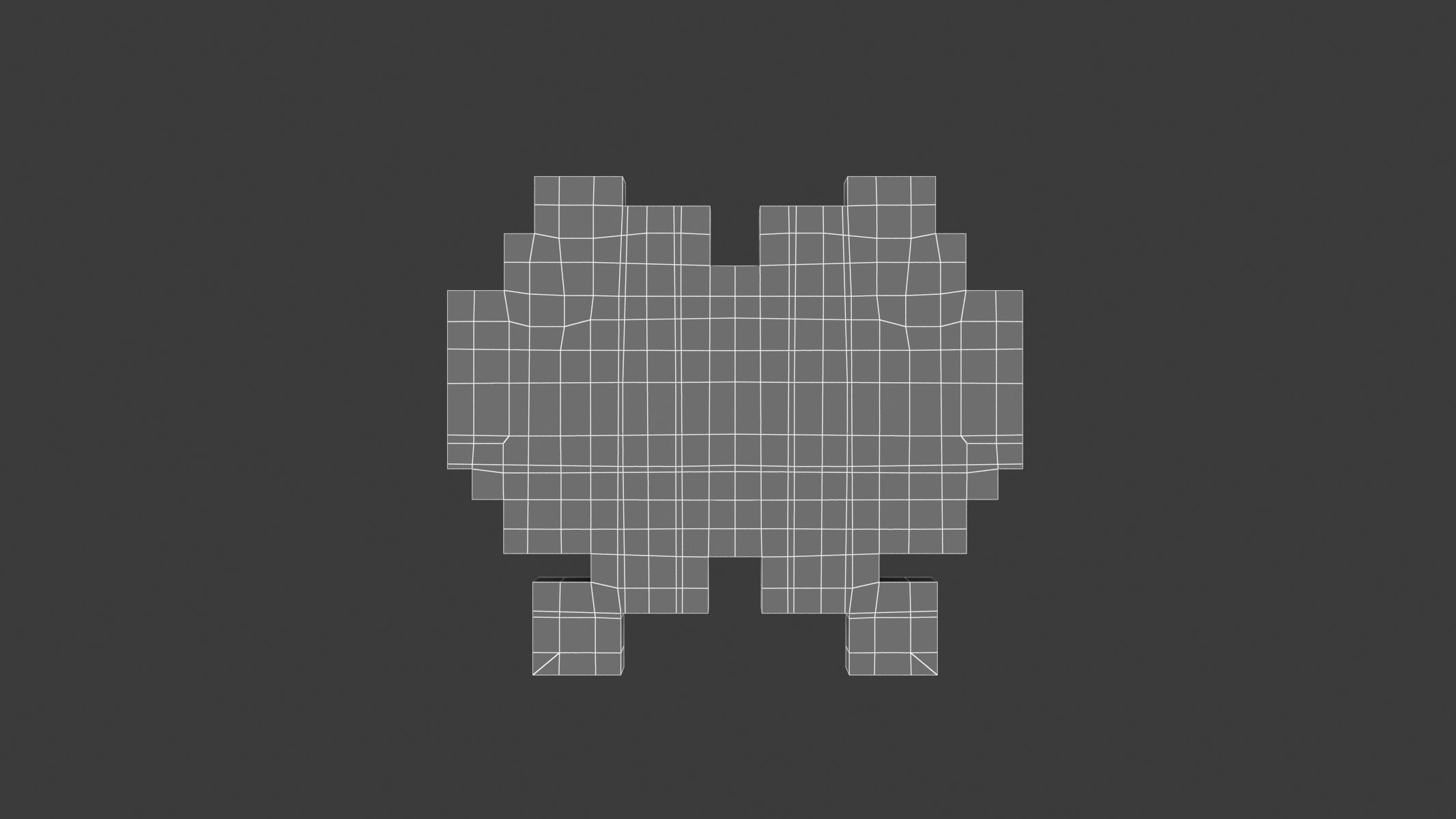 Apple Alien Monster 3D model_5