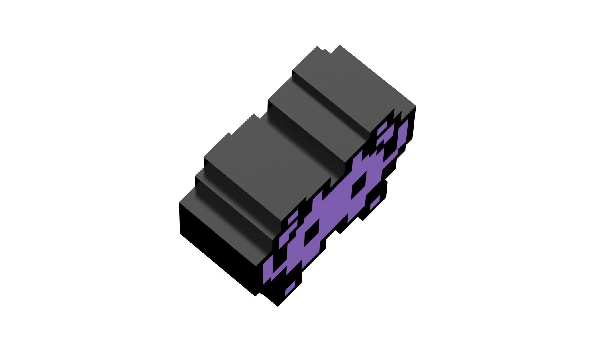 Apple Alien Monster 3D model_4