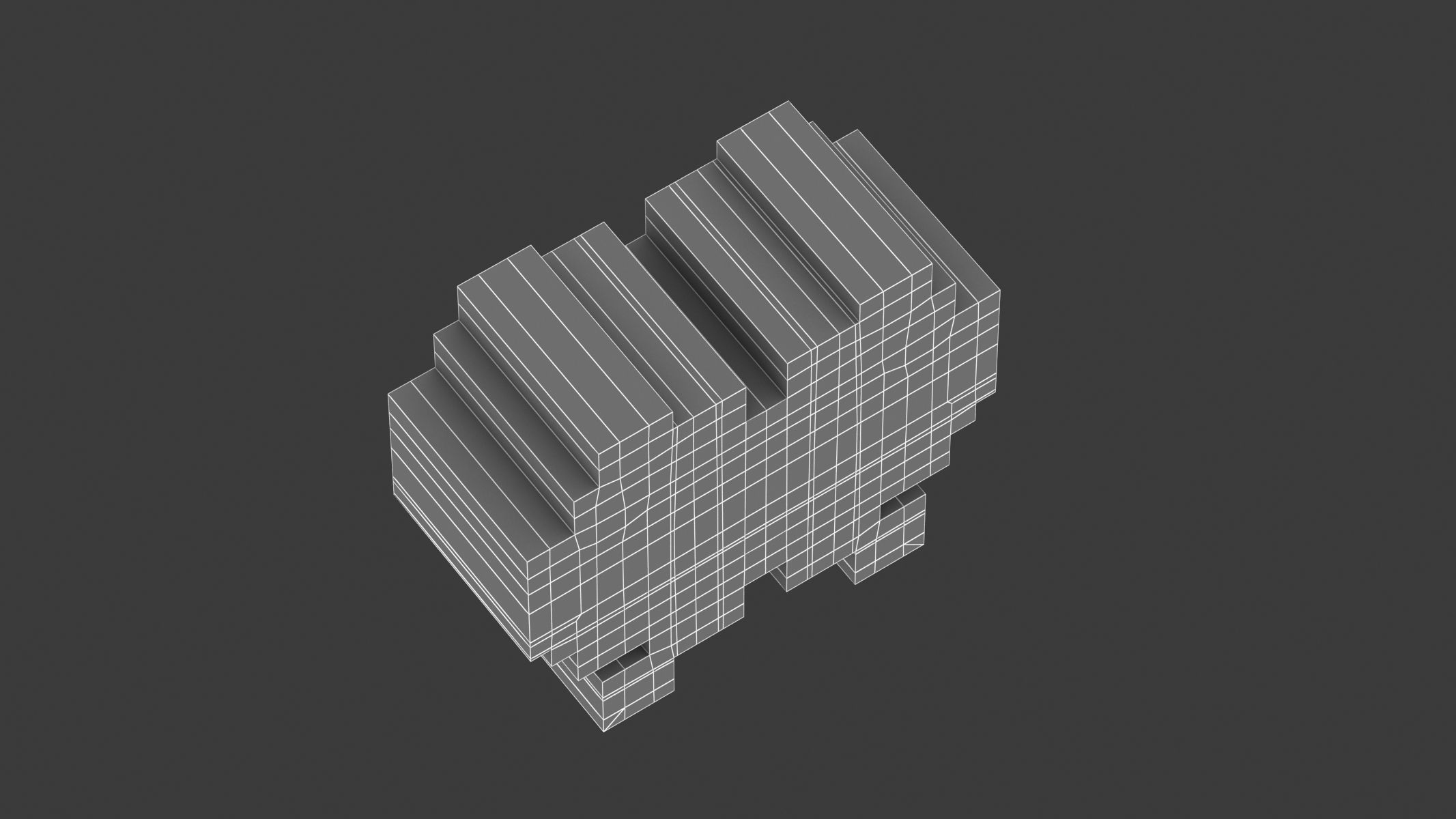 Apple Alien Monster 3D model_9