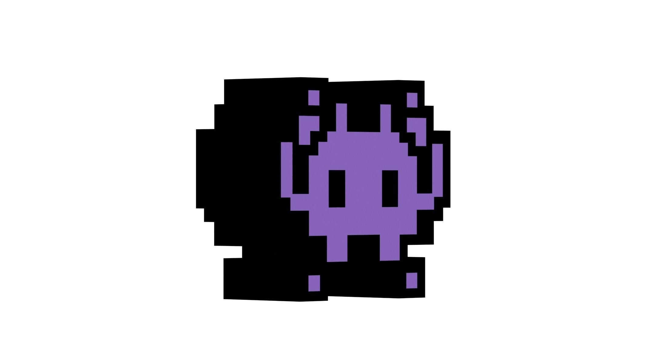 Apple Alien Monster 3D model_1