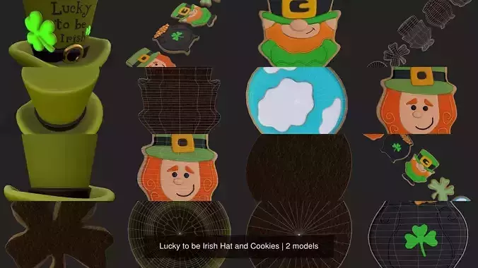Lucky to be Irish Hat and Cookies