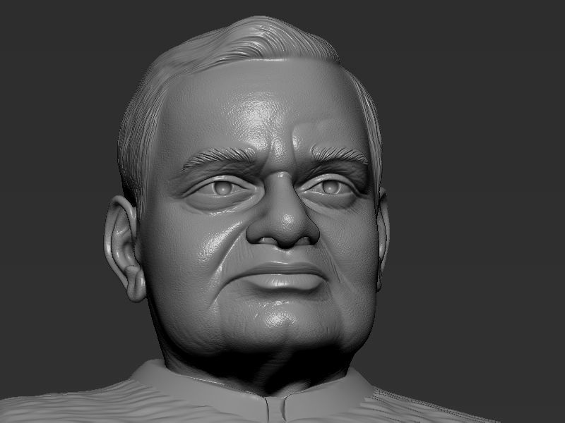 Atal Bihari Vajpayee 3D print model_5