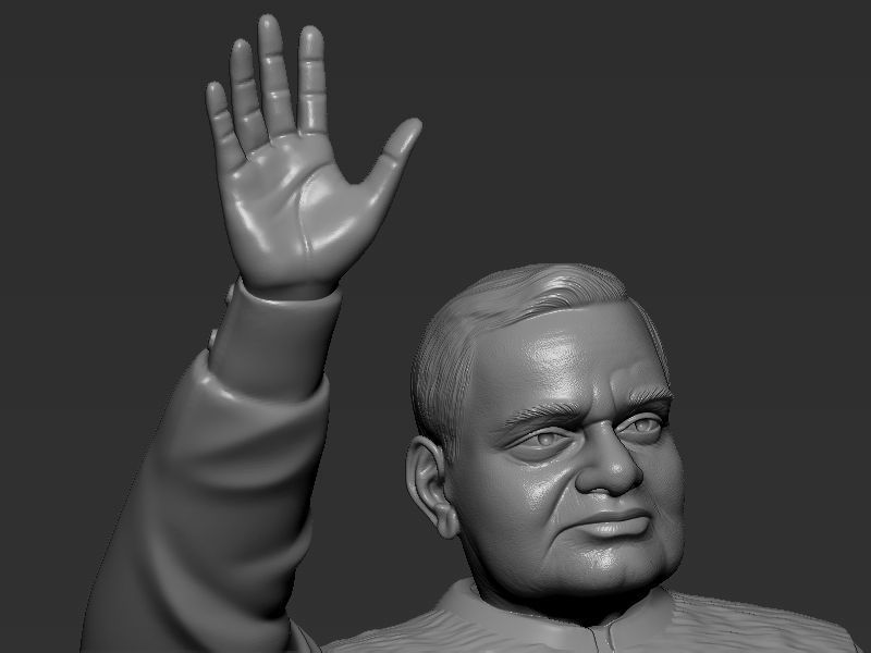 Atal Bihari Vajpayee 3D print model_11