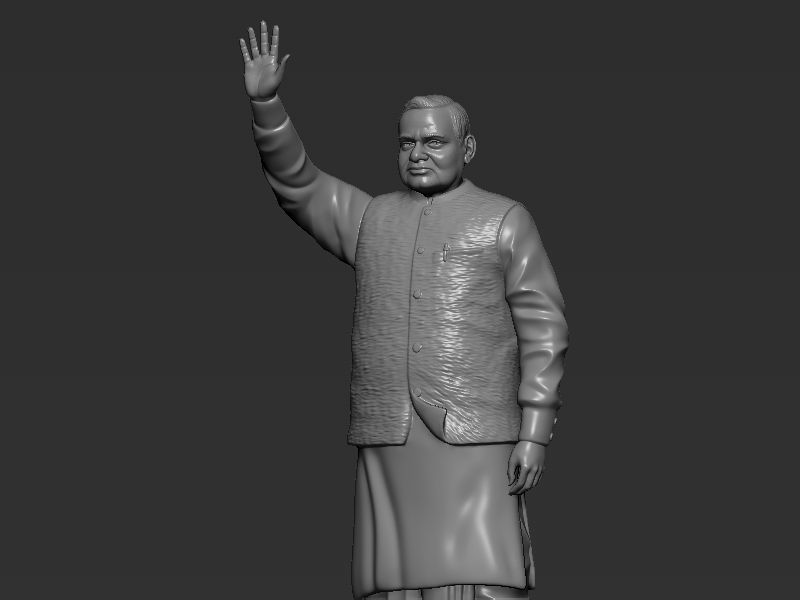 Atal Bihari Vajpayee 3D print model_7