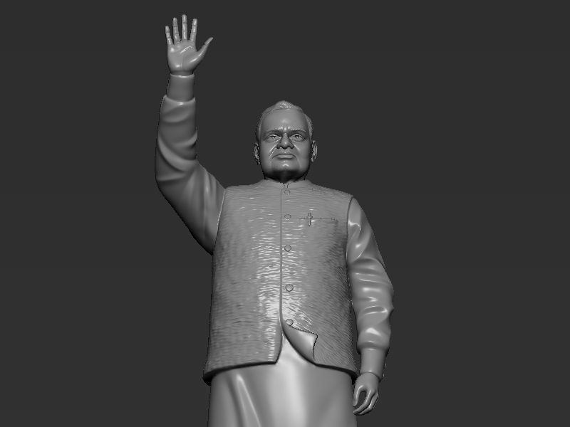 Atal Bihari Vajpayee 3D print model_2