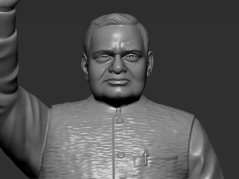 Atal Bihari Vajpayee 3D print model_3