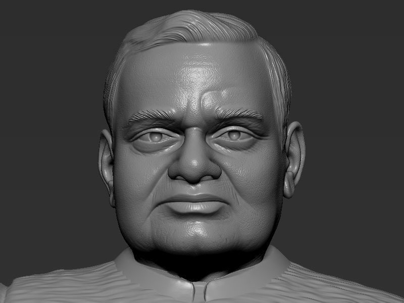 Atal Bihari Vajpayee 3D print model_4