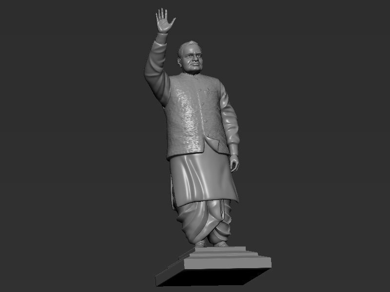 Atal Bihari Vajpayee 3D print model_10