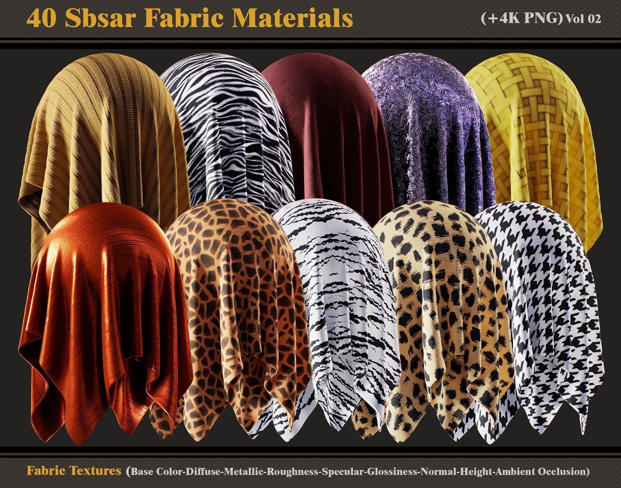 40 Sbsar Fabric Materials Texture_4