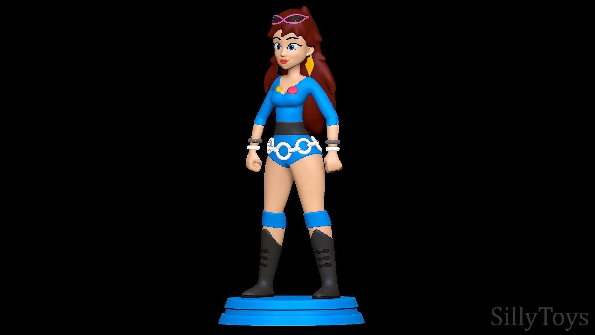 Wendi Richter - Hulk Hogans Rock n Wrestling 3D print model_2