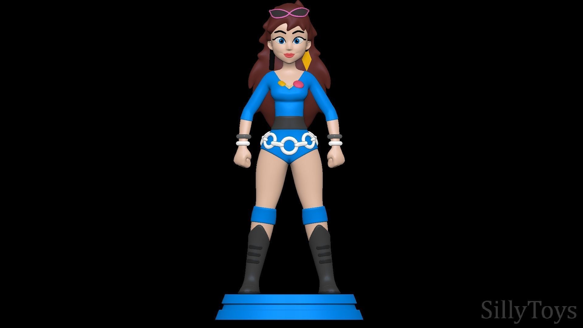 Wendi Richter - Hulk Hogans Rock n Wrestling 3D print model_6