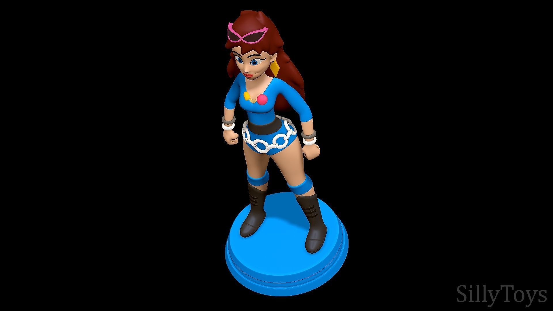 Wendi Richter - Hulk Hogans Rock n Wrestling 3D print model_5