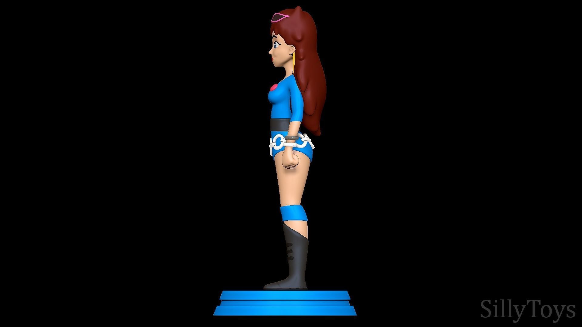 Wendi Richter - Hulk Hogans Rock n Wrestling 3D print model_3