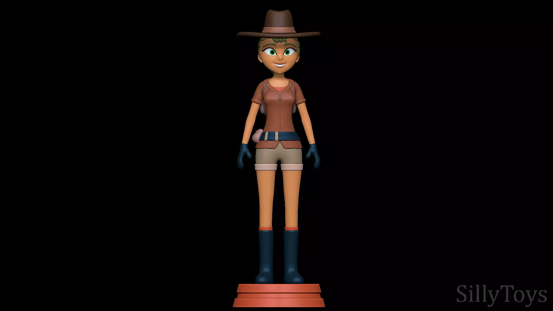 Dr Ithica Marvins - Inspector Gadget 3D print model
