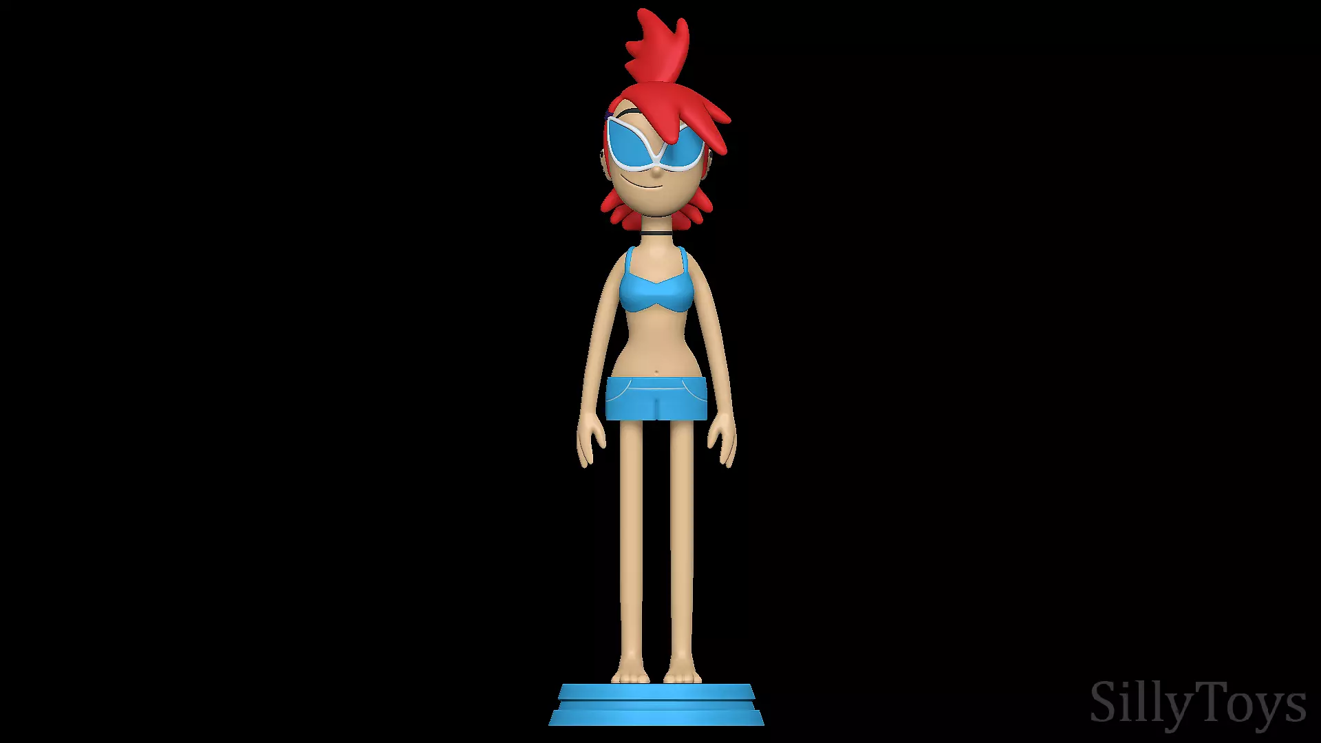 Frankie Foster Swimsuit - Fosters Home For Imaginary Friends 3D print model