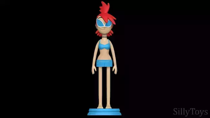 Frankie Foster Swimsuit - Fosters Home For Imaginary Friends 3D print model