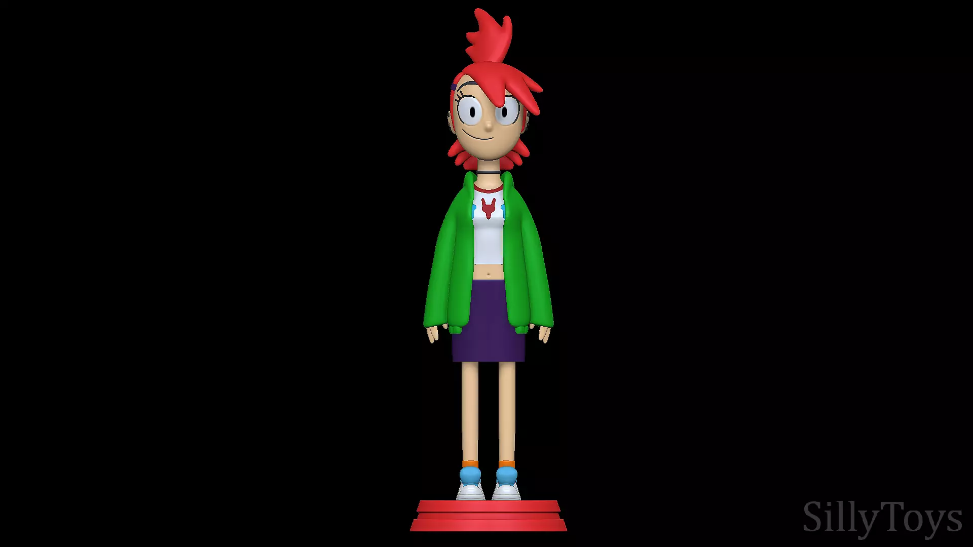 Frankie Foster - Fosters Home For Imaginary Friends 3D print model_0