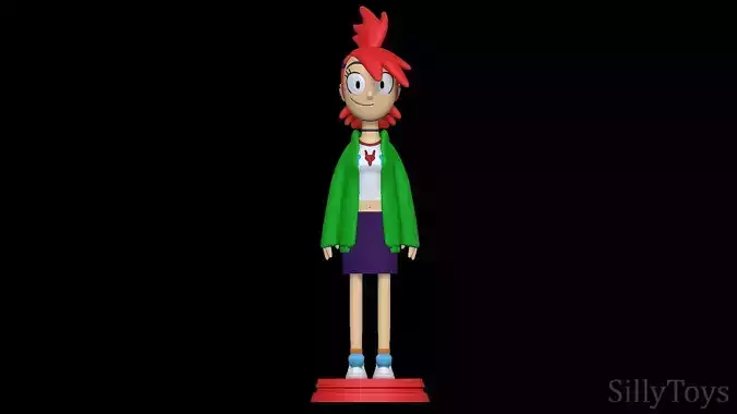 Frankie Foster - Fosters Home For Imaginary Friends 3D print model