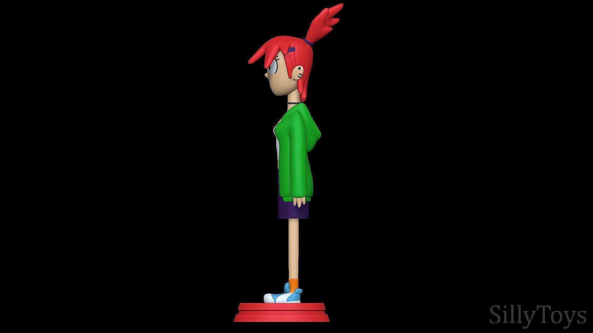 Frankie Foster - Fosters Home For Imaginary Friends 3D print model_6