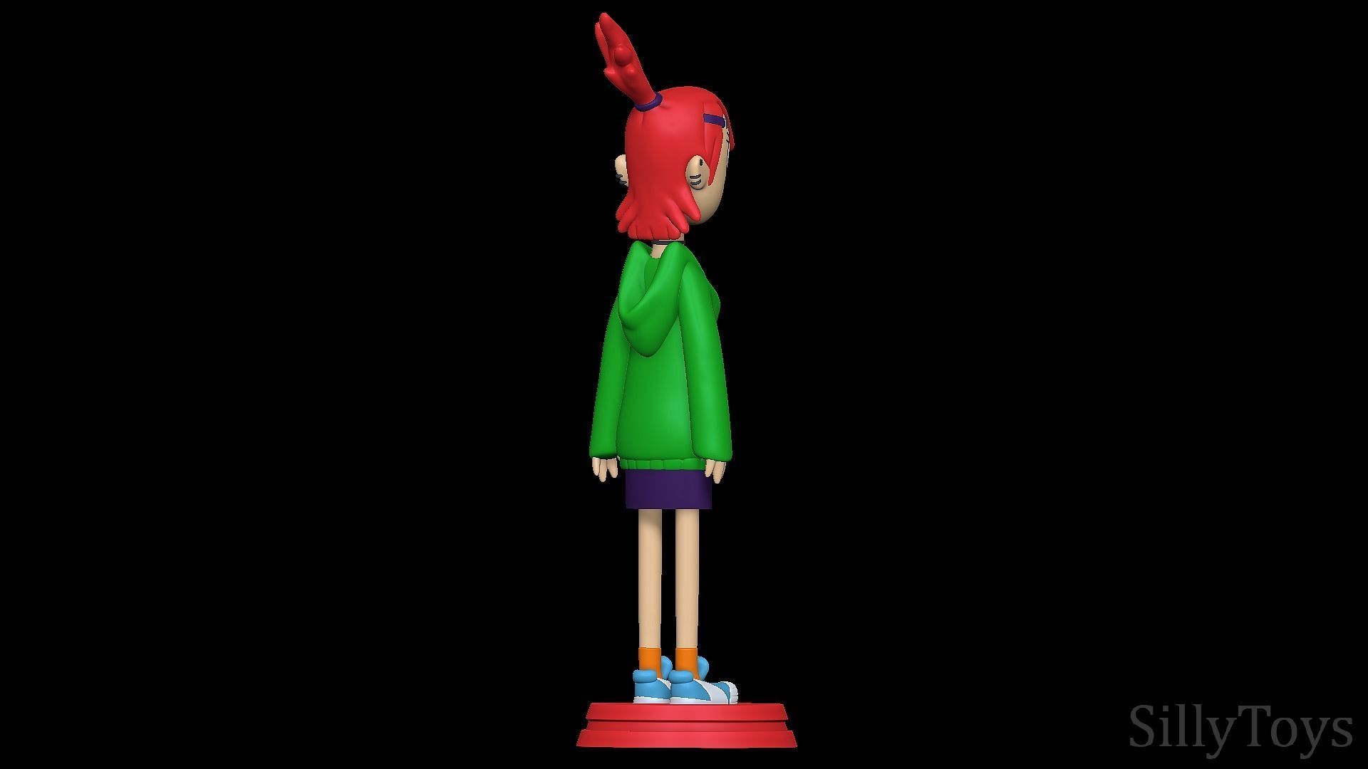 Frankie Foster - Fosters Home For Imaginary Friends 3D print model_4
