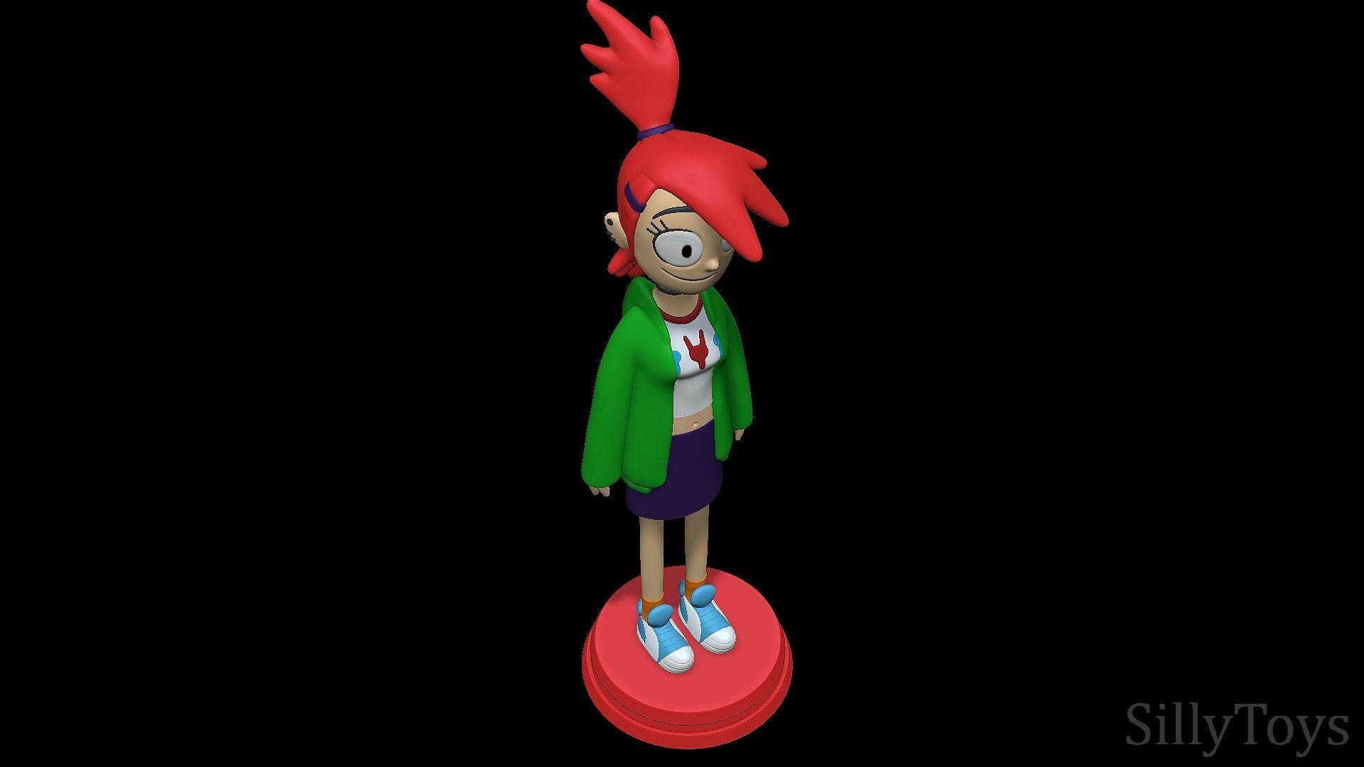 Frankie Foster - Fosters Home For Imaginary Friends 3D print model_8