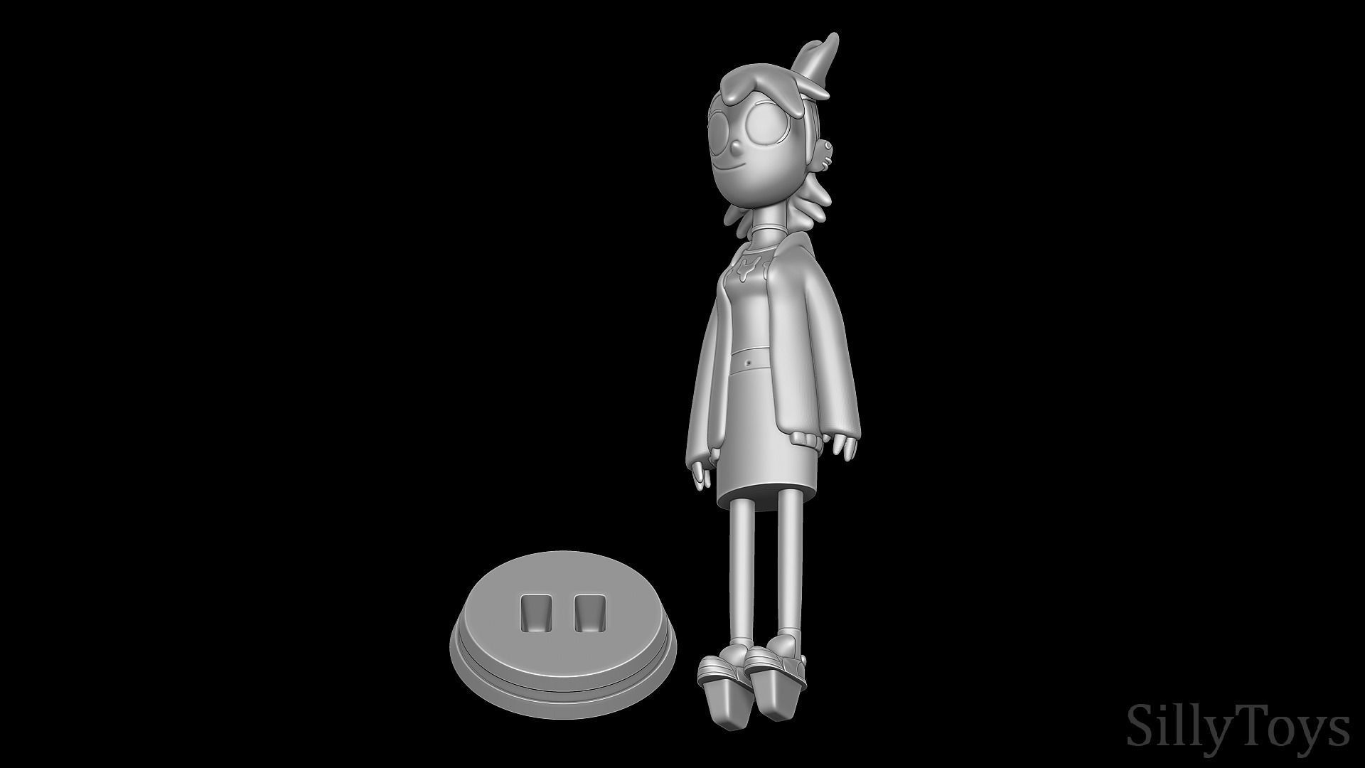 Frankie Foster - Fosters Home For Imaginary Friends 3D print model_10
