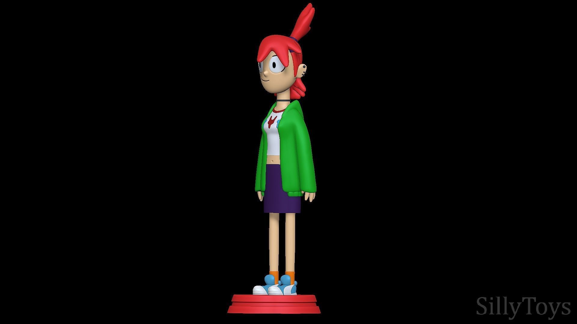 Frankie Foster - Fosters Home For Imaginary Friends 3D print model_7