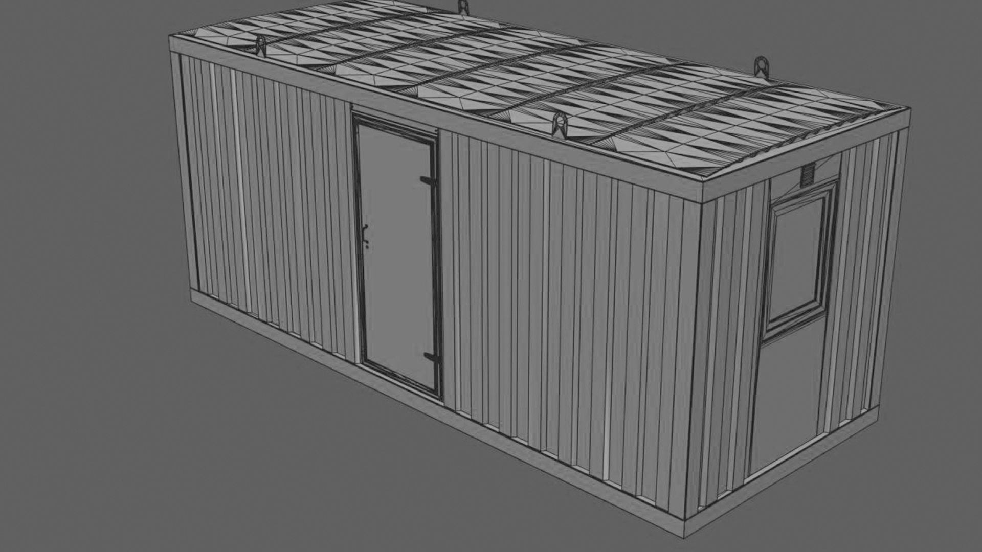 CONTAINER shipping 3D model_8