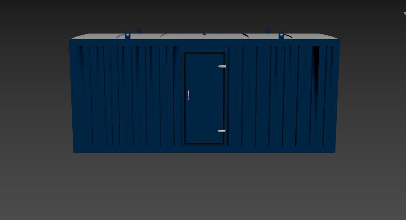 CONTAINER shipping 3D model_11