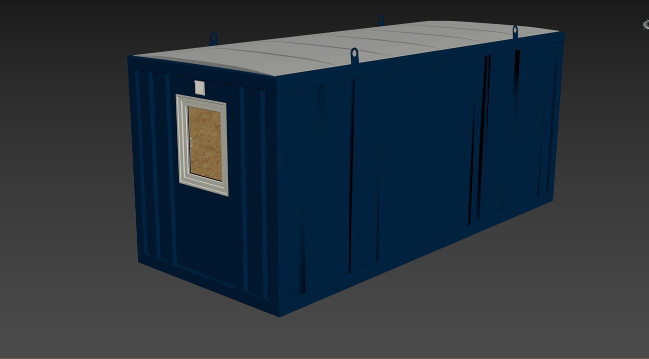 CONTAINER shipping 3D model_12