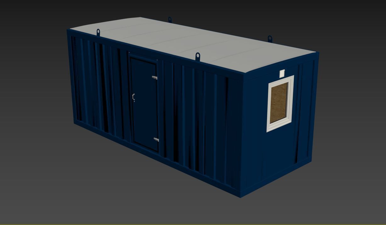 CONTAINER shipping 3D model_10