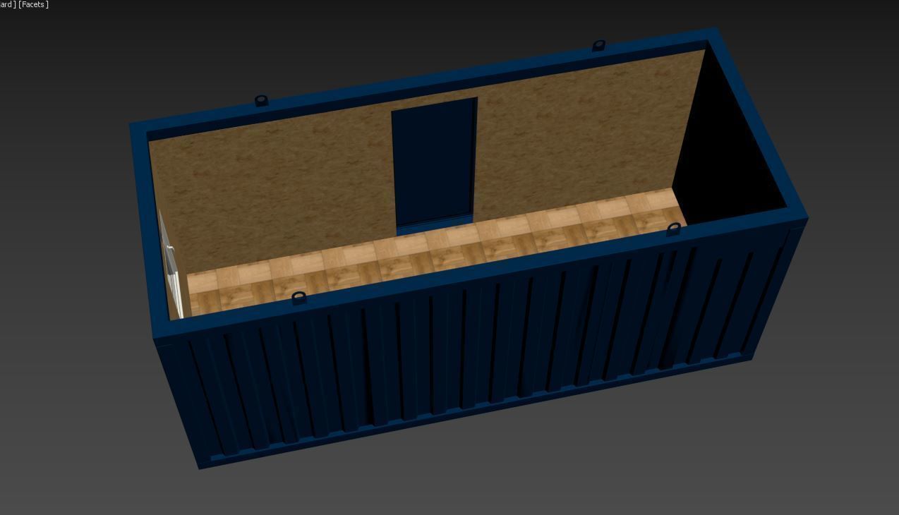 CONTAINER shipping 3D model_13