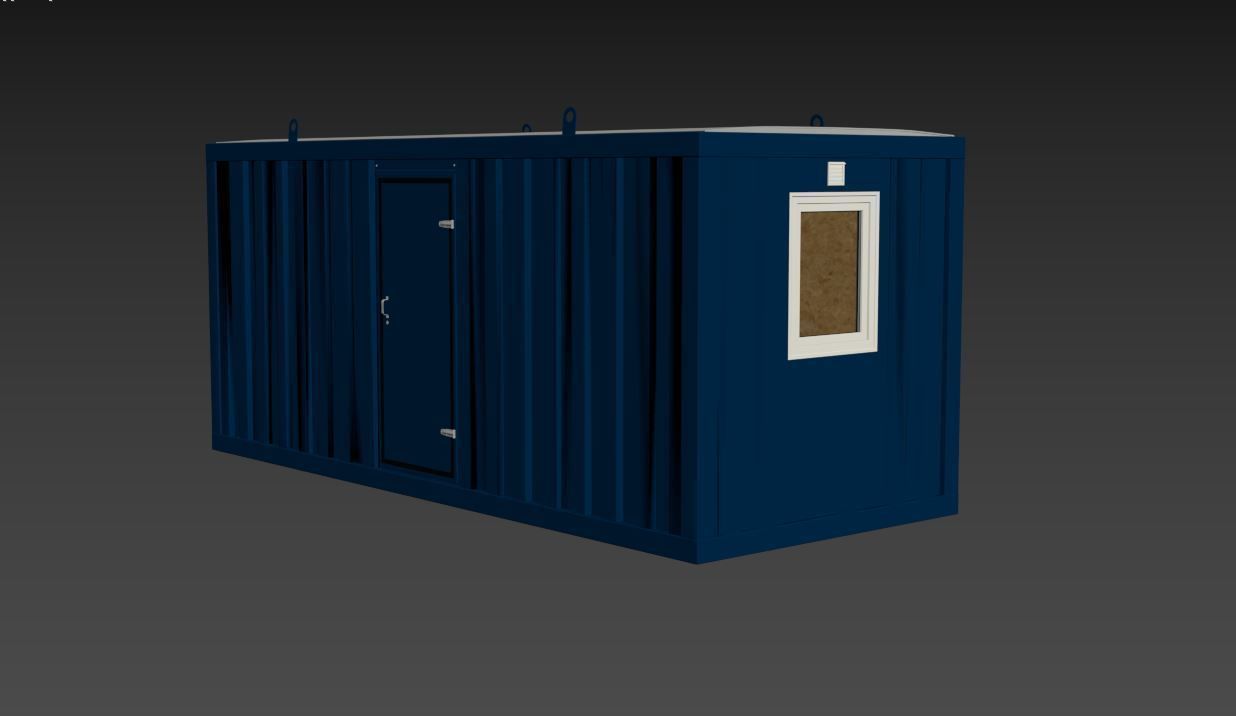 CONTAINER shipping 3D model_9
