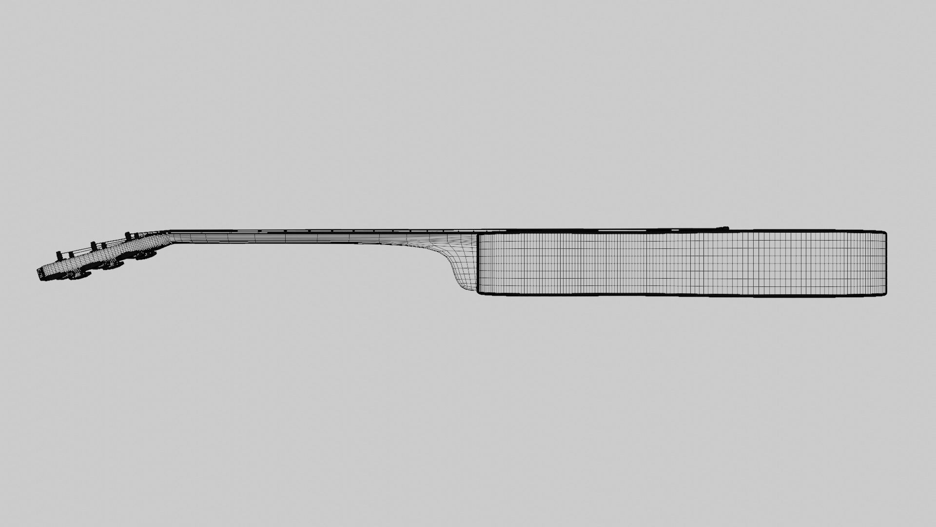 Realistic Acoustic Guitar - Custom Design 3D model_13