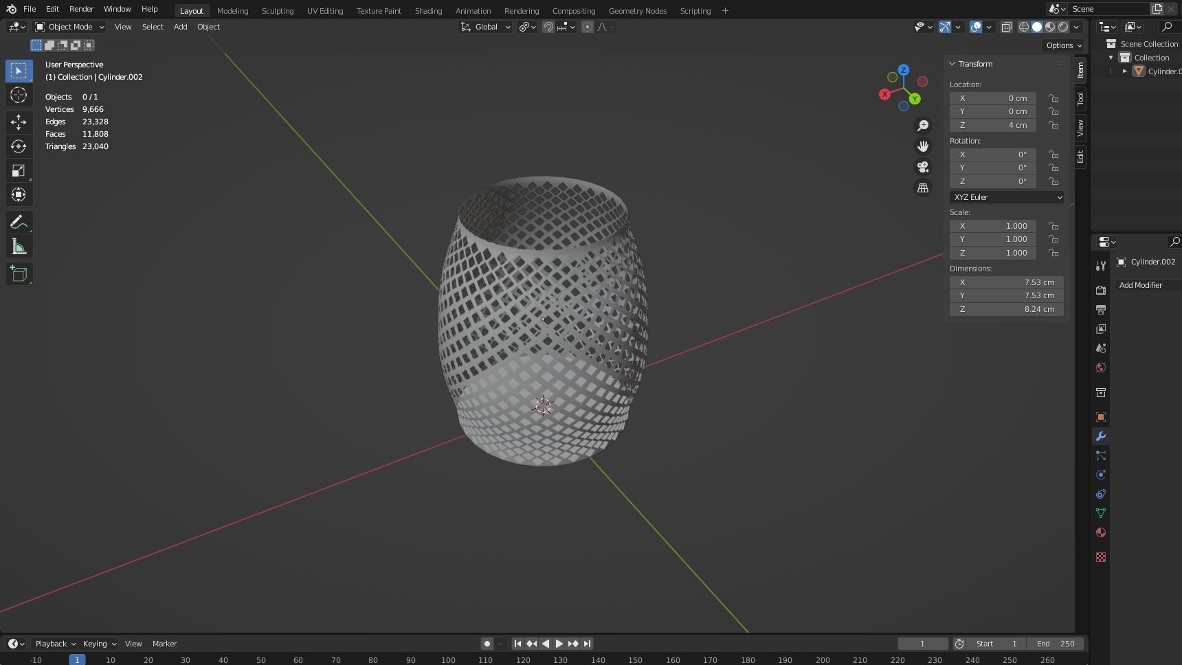 PENCIL BOX 01 3D print model_1