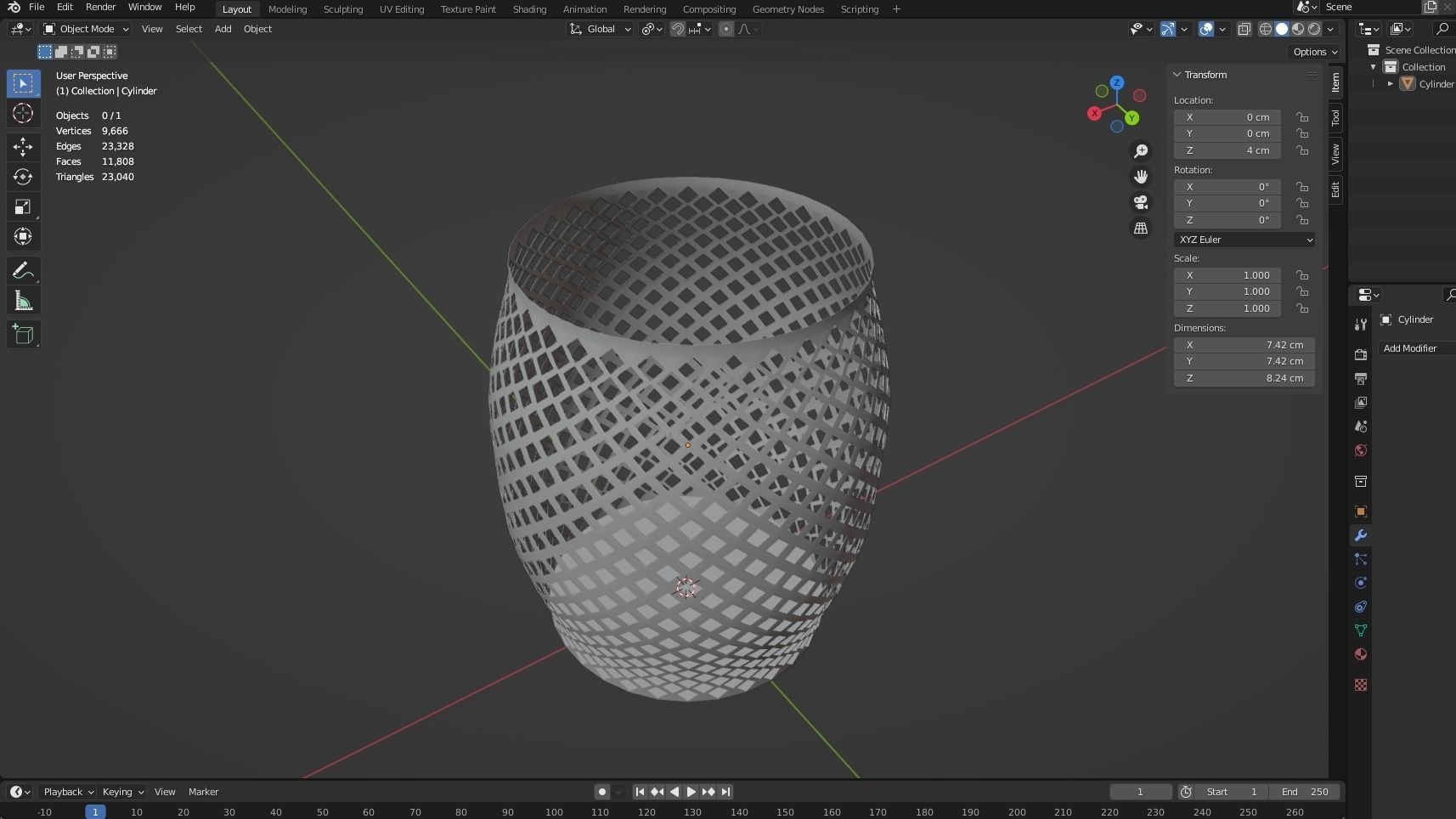 PENCIL BOX 06 3D print model_1